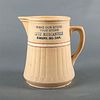 Vintage Red Wing Litz Mercantile Pitcher