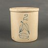 Red Wing Stoneware 2 Gallon Birch Leaves Crock