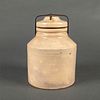 Stoneware Canning Jar With Bail Handle Lid