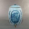 Robinson Clay Small Blue Stoneware Lidded Water Cooler 4