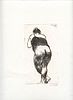 ALBERTO ZIVERI<br>Rome, 1908 - 1990<br><br>Bent Woman, 1971<br>Etching, 18 x 9,5 cm<br>Signed lower: A. Ziveri; "Ziveri. Le incisioni. Catalogo genera