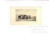Jules Jacques Veyrassat<br><br>Horses in the Landscape, XIX Century<br>Original etching on paper, 13.5 x 20 cm<br>Horses in the Landscape is an origin
