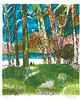 Guy Bardone<br><br>In The Wood<br>Colored litograph, 42.5 x 34 cm<br>In The Wood is a beautiful colored lithograph by Guy Bardone.<br><br><br>Hand-sig