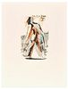 Pablo Picasso (after)<br><br>Le goût du Bonheur - 20.9.64 I, 1998<br>Colored litograph, 32 x 24.5 cm<br>Le goût du Bonheur - 20.9.64 I is a colored li
