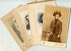 <br><br>Lot of 4 portraits, Milan 1890-1900<br>11 x 16 cm<br>Lot of 4 portraits, Milan 1890-1900 circa. Very good conditions, different tecniques,<br>