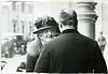 <br><br>Portrait of mussolini whìle talking with Margherita di Savoia<br>18 x 12 cm<br>Portrait of mussolini whìle talking with Margherita di Savoia. 