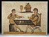 Roman Stone Mosaic - Men Playing Dice Game