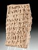 Old Babylonian Clay Cuneiform Tablet - Letter