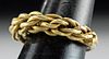 9th C. Viking Gold Twisted Ring US Ring Size 8