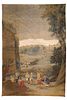 18/19th Ct Flemish Signed Tapestry