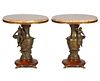 Pr. 19th C. Marble Top Tables Style of Moreau