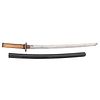Japanese Samurai Sword (Wakizashi) by Tamba no Kami Yoshimichi