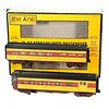 O Gauge MTH Rail King Union Pacific Streamline 2 car set with Diner and Combine