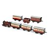 O Gauge Hornby 5600 0-4-0 Locomotive and Tender with (5) passenger cars