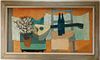 Gordon Steele Cubist Mandolin Still Life Painting