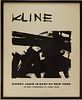 Franz Kline Sidney Janis Gallery Exhibition Poster
