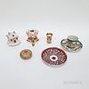 Six English Porcelain Items