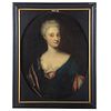 Dutch School, 18th c. Portrait of a Lady, oil