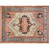 Rare Antique Serapi Carpet, Persia, 10.4 x 13.1