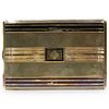 Art Deco 14K Gold Enamel Cigarette Case