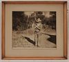 Signed Will Rogers Photograph