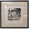Marc Chagall (Russian 1887-1985) "The Village" Signed & Numbered Litho