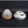 Two (2) Vintage Native American Ceramic Vessels