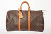 Louis Vuitton Monogram Keepall 50 Travel Bag