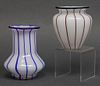 Michael Powolny for Loetz Opaline Glass Vases, 2