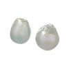 CULTURED BAROQUE SOUTH SEA PEARL EARCLIPS