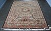 Vintage And Finely Hand Woven Roomsize Carpet