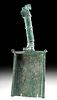 Roman Bronze Incense Shovel - Batillum