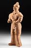 Chinese Wei - Tang Dynasty Terracotta Guardian w/ TL