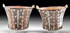 Nazca Polychrome Ollas, Matched Pair