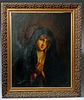 18th C. Italian Oil Painting - Madonna In Sorrow