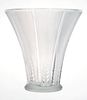 R. Lalique France EPIS Art Glass Crystal Vase