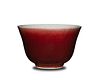 Chinese Red Glazed Bowl, 18th Century