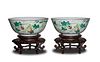 Pair Imperial Chinese Famille Rose Bowl, Guangxu