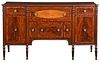 Rare Signed, Dated New Hampshire Federal Sideboard