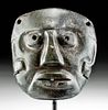 Important Maya Serpentine Mask , ex-Miguel Covarrubias