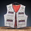 Sioux Beaded Hide Vest, From the Collection of Robert Jerich, Illinois