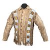 Northern Plains Beaded Hide Scout Jacket, From the Collection of Robert Jerich, Illinois
