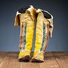 Comanche Beaded Hide Boot Moccasins