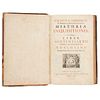 Limborch, Philippi. Historia Inquisitionis Cui Subjungitur Liber Sententiarum Inquisitionis Tholosanae... Amsterdam, 1692. 1ra edición.