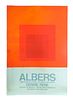Josef Albers Exhibition Poster Lithograph