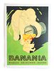 Vintage Advert BANANIA Exquis Dejeuner Sucre