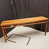Antique Chinese blonde wood altar table