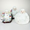 (3) Chinese porcelain Budai figures