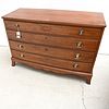 Federal style inlaid chest of drawers