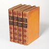 (4) Vols, Works of Thomas Gray, 1884 fine binding